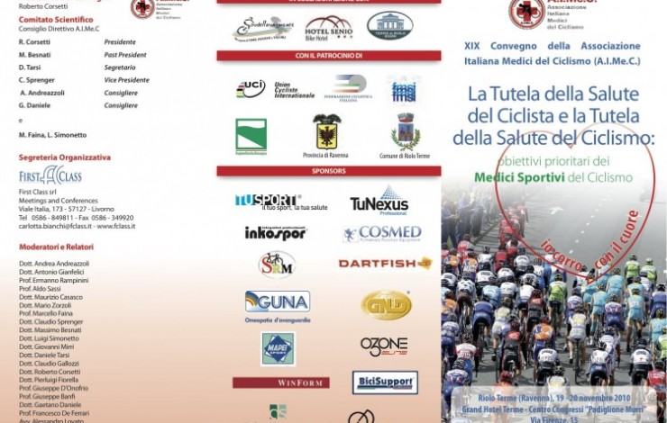 Convegno dell’Associazione Italiana Medici del Ciclismo