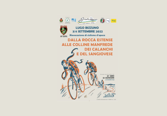 Dalla Rocca Estense alle Colline Manfrede dei Calanchi e del Sangiovese - Rievocazione di ciclismo d'epoca 3-4 settembre 2022